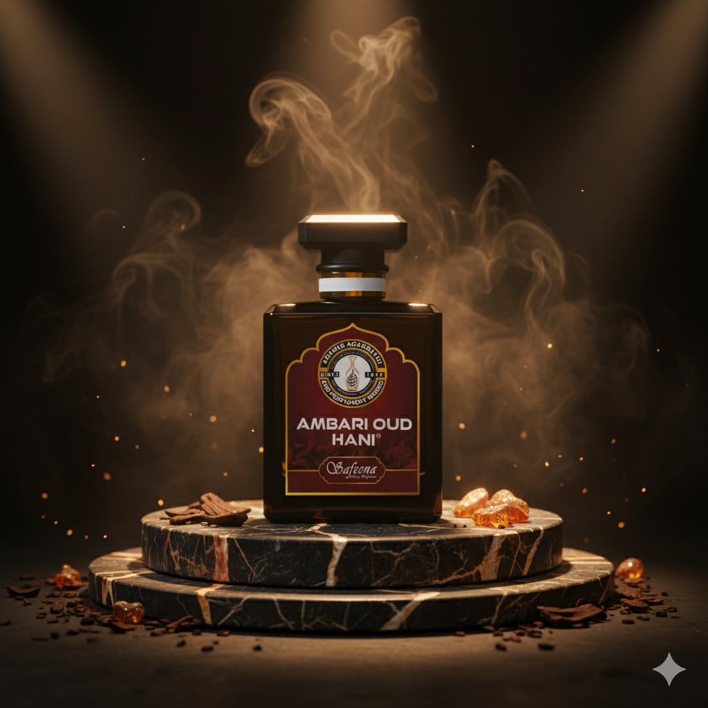 Buy Ambari Oud Hani Perfume | Arabic Amber & Oud Fragrance | Long Lasting Unisex Perfume