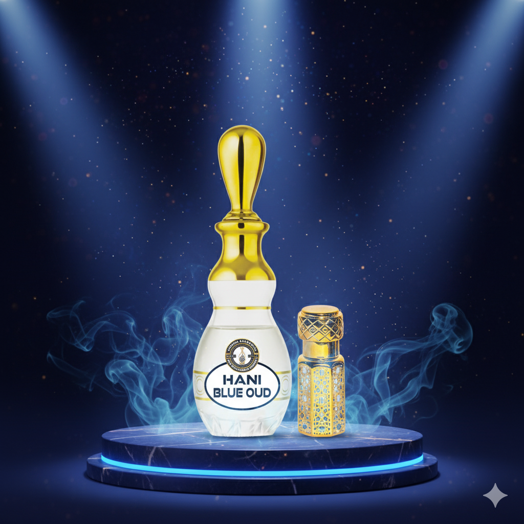 Buy Hani Blue Oud Perfume | Fresh Aquatic Oud Fragrance | Long Lasting Unisex Scent