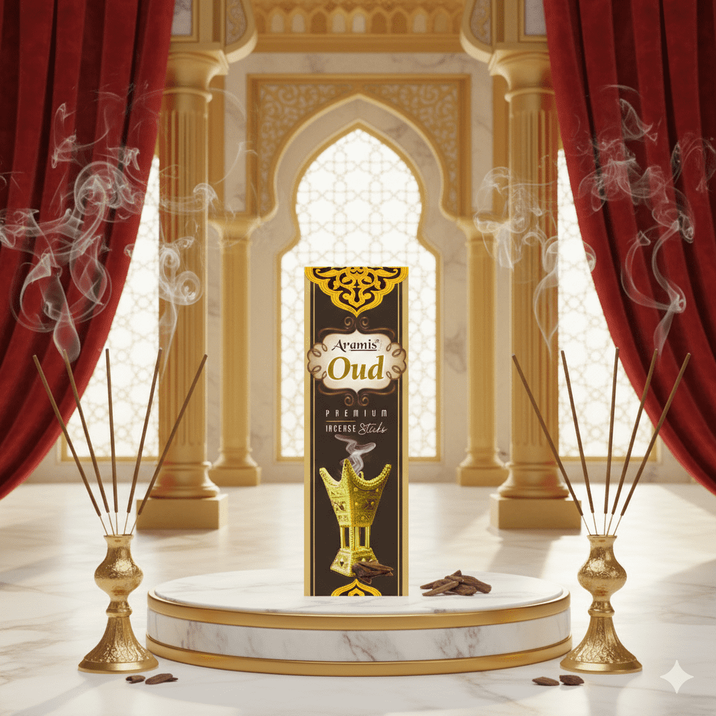 Buy Aramis Oud Agarbatti | Premium Oud Incense Sticks | Arabic Home Fragrance Buy Aramis Oud Agarbatti | Premium Oud Incense Sticks | Arabic Home Fragrance