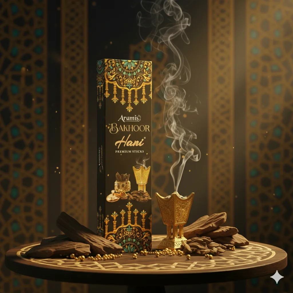 Aramis Bakhoor Hani Agarbathi | Arabic Bakhoor Incense Sticks | Long Lasting Aroma